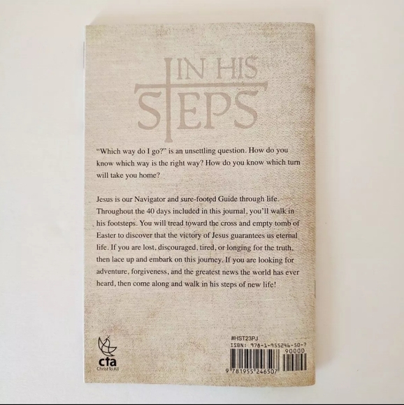 "In His Steps" Book Devotional Prayer Journal, A. Trevor Sutton PB NF 2023 Jesus - Picture 3 of 10